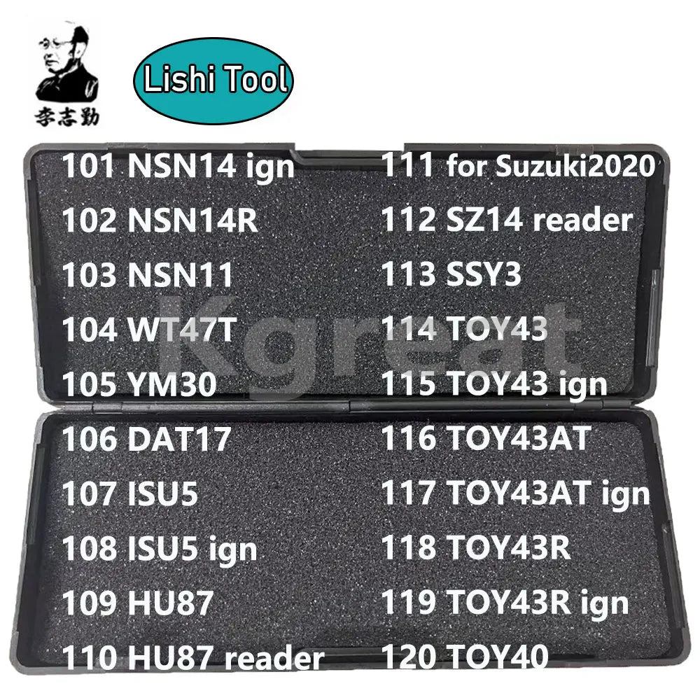Lishi Tool 2 in 1 2In1 MAZ24 Maz24Ign MAZ24R-2020 MAZ24R-2024 MAZ26R for MAZDA2014 for MAZDA2024-SM for Mazda