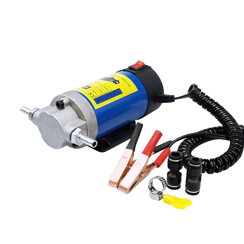 12V 100W Electric Oil Transfer Pump Portable 1-4L/Min Oil-Changes Equipment Automobiles Fuel Pump for Car Motorcycles Boat