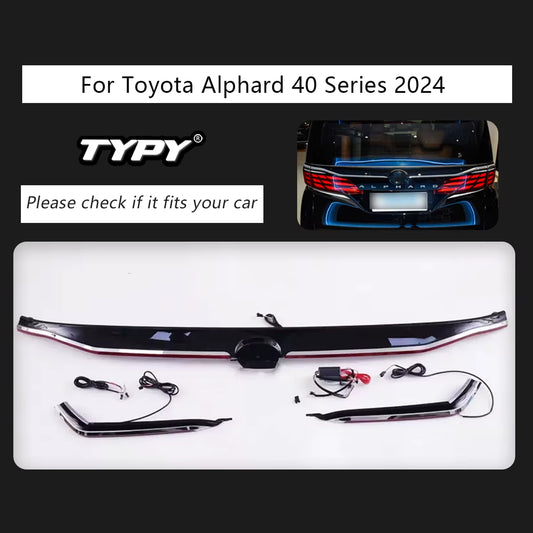 Car Light for Toyota Alphard 40 Series 2024 Taillight LED Projetor Tail Lamp Daytime Running Light Automotive Accessories