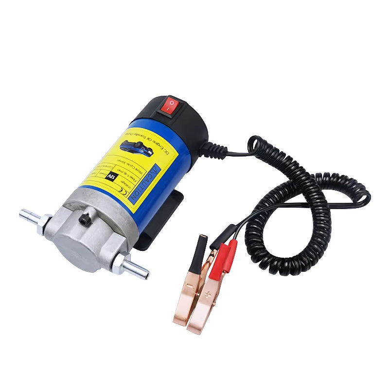 12V 100W Electric Oil Transfer Pump Portable 1-4L/Min Oil-Changes Equipment Automobiles Fuel Pump for Car Motorcycles Boat