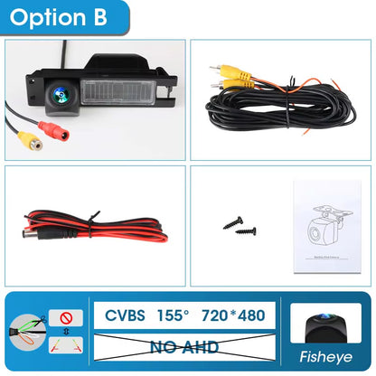 170° AHD 1080P Night Vision Adjustable Fisheye Lens Rear View Camera for Opel Astra HJ Corsa D Vectra C Zafira B Chevrolet Buick
