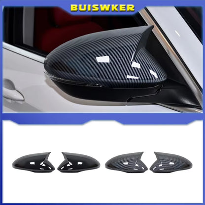 Fit for Alfa Romeo Stelvio 2016 - 2020 Carbon Fiber Rearview Mirror Cover Stelvio Carbon Fiber Mirror Cover Ear Mirror