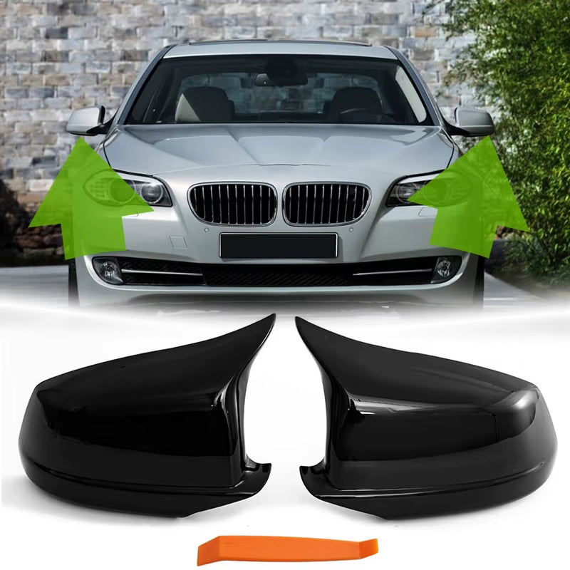 Rhyming Rearview Mirror Cap Side Mirror Cover M Performance Car Accessories  5 Series F10 F11 F18 Pre-Lci 2010-2013