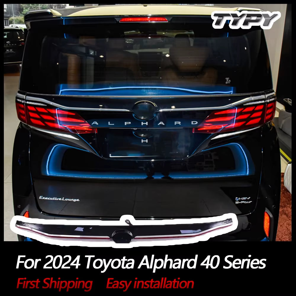 Car Light for Toyota Alphard 40 Series 2024 Taillight LED Projetor Tail Lamp Daytime Running Light Automotive Accessories