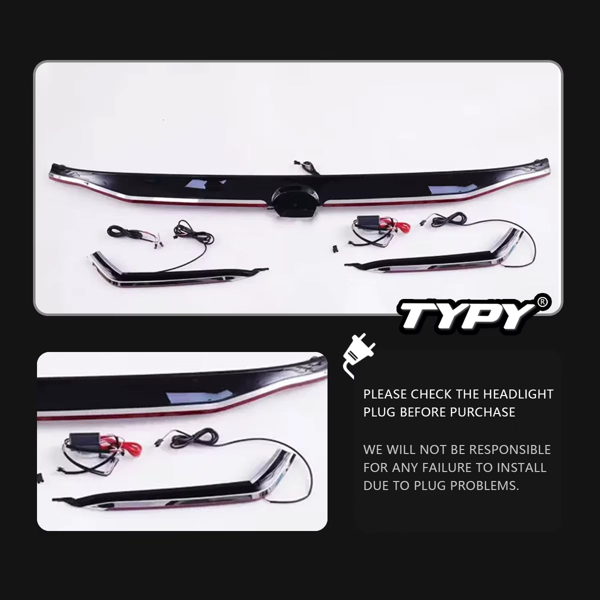 Car Light for Toyota Alphard 40 Series 2024 Taillight LED Projetor Tail Lamp Daytime Running Light Automotive Accessories